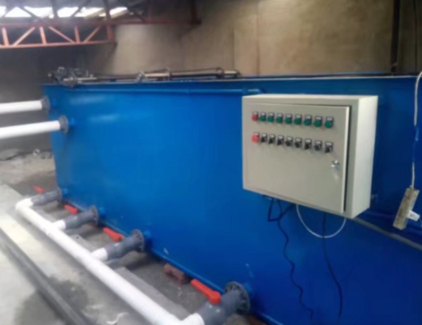 溶氣氣浮機現(xiàn)場
