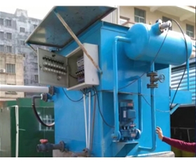平流式溶氣氣浮機現(xiàn)場圖